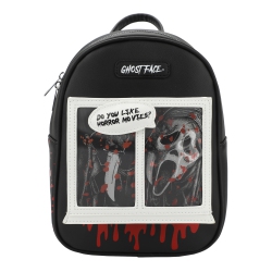 BIOWORLD Ghostface 3-D Window Applique Mini Backpack
