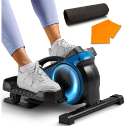 LIFEPRO Under Desk Elliptical & Bike Pedal Exerciser - Perfect for Seniors, Adults & Teens - Desk Workout & Foot Pedal Exerciser