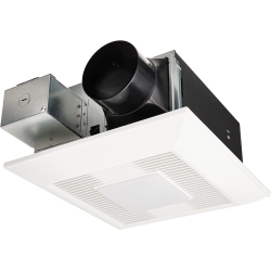 PANASONIC Fv-0511Vfl1 Whisperfit Dc Retrofit Ventilation Fan With Light, Dimmable Led Light And Nightlight
