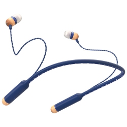 MARLEY House Of Smile Jamaica In-Ear Bluetooth Headphones - Denim