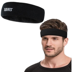 ISTAR Sweatband Wide, Moisture Wicking And Non-Slip Exercise Workout Cotton Headband for Men And Women In Multicolor