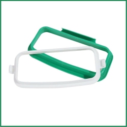 ISTAR Kitchen Trash Bag Holder, Kitchen Cabinet Trash Bag Holder Built-In Kitchen Trash Can Door, Garbage Holder Over Basket Cabinet Door Trash Bag