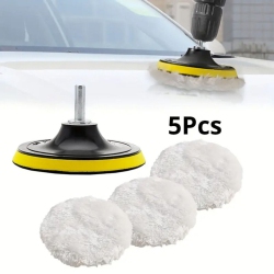 ISTAR Car Polishing Buffing Pads Waxing Sponge Buffer Set Foam Polisher Kit for Drill