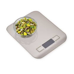 JS GOURMET - Digital Kitchen Scale With Lcd Screen, Stainless Steel
