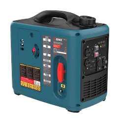 SENIX 1000W Quiet Portable Inverter Generator – Emergency Power for Storms, Tailgating, Co Safety, 56Cc Engine, 65 Db Noise Level (Gn4Ql-L1)