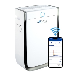 AIRDOCTOR 3500I Smart Air Purifier for Living Rooms Bedrooms 3 Stage Filtration Ultrahepa Carbon/voc