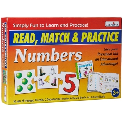 ISTAR Creative Educational Creative Pre-School"read, Match And Practice" Numbers