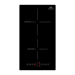 FORNO Parco 12-Inch Induction Cooktop, 2 Zones, 3600W, Touch Control, 9 Power Levels & Booster Function