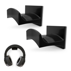 HLD Cradle Large Headphone Hanger, Stand for Wide Headbands Compatible \w Akg 701, K7902, K204, Sony Mdr 7506, Sennheiser, Audio-Technica, Gaming Headset