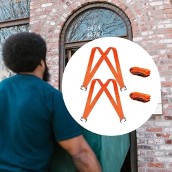 ISTAR Moving Straps, 2-Person Lifting And Moving System Shoulder Belt for Carry Heavy Furniture, Appliances, Mattresses, Easily Secure to Lift Heavy