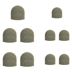 HLD Replacement Fiber Mesh Tips for Stylus Pens - 10 Pieces Stylus Tips, Stylus Pen Tips, Fine Tip Stylus Replacement Tips, Touch Screen Tips