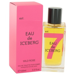 ICEBERG Eau De Wild Rose By Eau De Toilette Spray 3.4 OZ