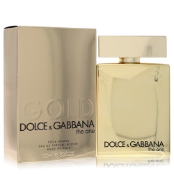 DOLCE & GABBANA The One By Eau De Parfum Intense Spray 3.4 OZ In Gold