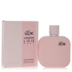 LACOSTE Eau De L.12.12 Rose By Eau De Parfum Spray 3.3 OZ