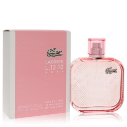 LACOSTE Eau De L.12.12 Rose Sparkling By Eau De Toilette Spray 3.3 OZ