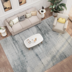 NIERBO Modern Abstract Area Rug - 8' X 10' Area Rug Carpet, Non-Slip Non-Shedding Washable Rugs for Living Room And Bedroom In Grey