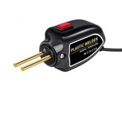 ISTAR Us Plug Professional Plastics Welder Machine, Car Bumper Crack Repair Hot Stapler Kit, Hot Stapler Heating Plastic Welding Repairing Welder