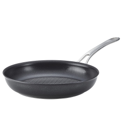 ANOLON X Seartech Aluminum Nonstick Frying Pan 9.5-Inch, Super Dark In Gray