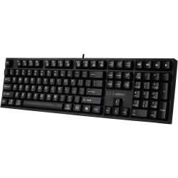 ADESSO Multi Os 2X Large Print Desktop Mechanical Keyboard With Copilot Key
