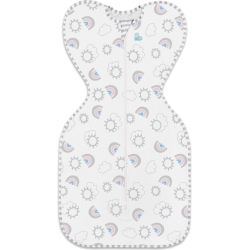 LOVE TO DREAM Swaddle Up Original 1.0 Tog - Limited Edition Rainbow (Medium, 13-18.5 Lbs)