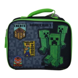 BIOWORLD Minecraft Rectangle Lunch Bag