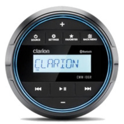 CLARION Cmm-10Gr Cmm-10 Marine Source Unit With Lcd Display