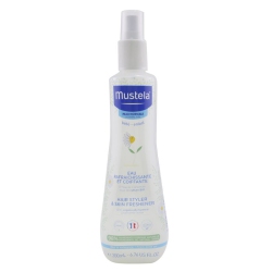 MUSTELA Hair Styler & Skin Refreshener - With Organically Farmed Chamomile Water - 200Ml/6.76OZ
