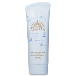 ANESSA Mineral Uv Sunscreen Mild Gel Spf35 for Sensitive Skin & Babies 90G