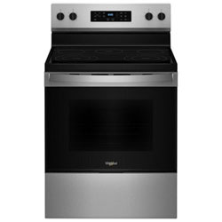 Boîte Ouverte - Cuisinière Électrique À 5 Éléments 5,3 Pi³ 30 Po 3 Series De Whirlpool (Ywfes3330Rz) - Parfait État