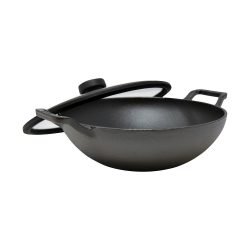MEYER CANADA Meyer Cast Iron 26Cm/3L Kadai With Lid