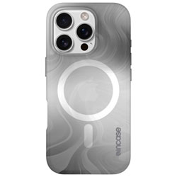 Incase Halo Fitted Hard Shell Case with MagSafe for iPhone 16 Pro - Oil Slick Lilac