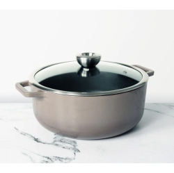 MEYER CANADA Meyer Enamel Cast Iron Sauteuse, 26Cm In Grey