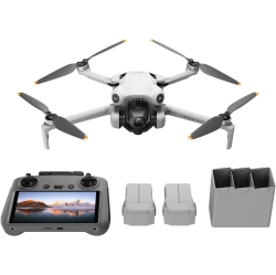 DJI Mini 4 Pro Quadcopter Drone Fly More Combo Plus & Remote Control With Built-In Screen