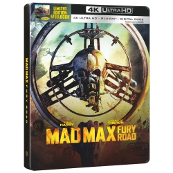 WARNER BROS. Mad Max: Fury Road [Steelbook] [4K Ultra HD + Blu-Ray + Digital Copy]