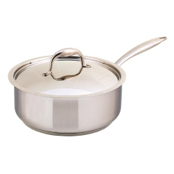 MEYER CANADA Meyer Accolade Stainless Steel 3L Saute Pan With Cover,