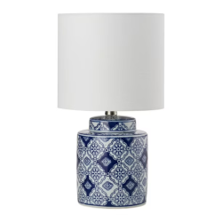 HOMETRENDS Table Lamp, 16 In., Ceramic Base