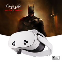 Meta Quest 3S 256GB VR Headset with Batman: Arkham Shadow - 3-Month Trial of Meta Horizon+