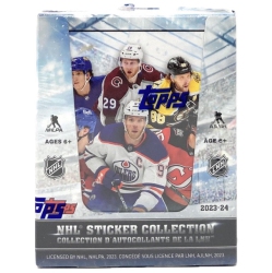 TOPPS 2023-24 Nhl Sticker Collection Box 50 Packs