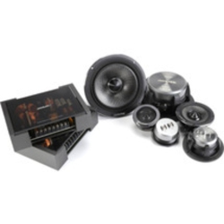 ALPINE Status HDz-653 Hi-Res 6.5” 100W Rms 3-Way Component Speaker Set