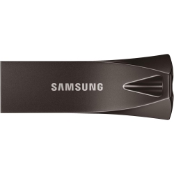 SAMSUNG Bar Plus 512GB - 400Mb/s USB 3.1 Flash Drive Titan (Muf-512Be4/am) [Canada Version] In Gray