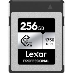 LEXAR 256GB Professional Cfexpress Type B Series Memory Card, for Photographers, Videographers, Up to 1750/1300 Mb/s, 8K Video (Lcxexsl256G-Rneng)