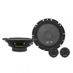 ALPINE Sxe-1751S Type-E 6.5” 80W Rms 2-Way Component Speakers With Mylar-Titanium Tweeters