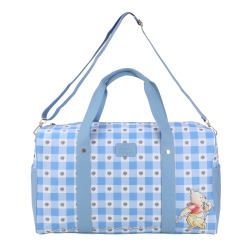 BIOWORLD Winnie-The-Pooh Daisy Gingham Pattern Kids Duffle Bag