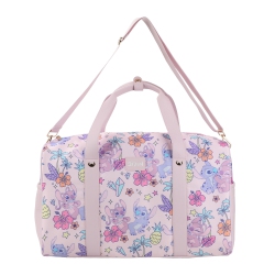 BIOWORLD Lilo & Stitch Floral Angel And Stitch Kids Duffle Bag