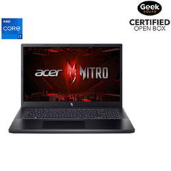 Open Box - Acer Nitro V 15 15.6" Gaming Laptop - Black (Intel Core i7-13620H/16GB RAM/512GB SSD/RTX4050)
