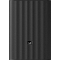 XIAOMI 10000Mah Mi Power Bank 3 Ultra Compact (2 USB-A & 1 USB-C) In Black