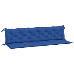 VIDAXL Garden Bench Cushions 2PCs 200X50X7Cm Oxford Fabric In Blue