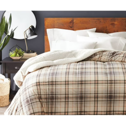 PRIME MADE Prime Plush Reversible Comforter, Double/queen