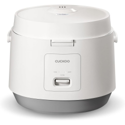 CUCKOO Cr-1095 10-Cup Basic Rice Cooker And Warmer With Nonstick Inner Pot, Switch Press (White)