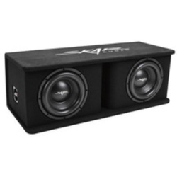 SKAR AUDIO Sdr-2X10D4 Dual 10" 1200W Rms Sdr Series Loaded Vented Subwoofer Enclosure